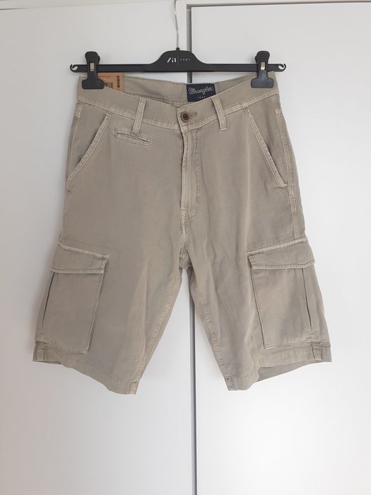 Bawełniane spodenki cargo Wrangler