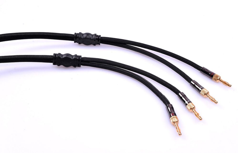 HiViLux HiFi cabo de alto-falante cabo de alto-falante OFC plugue bana