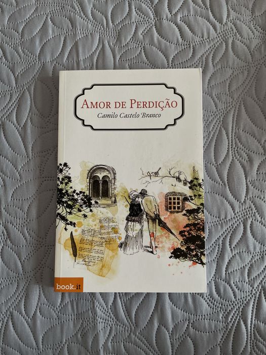 Livro “Amor de perdição” de Camilo Castelo Branco