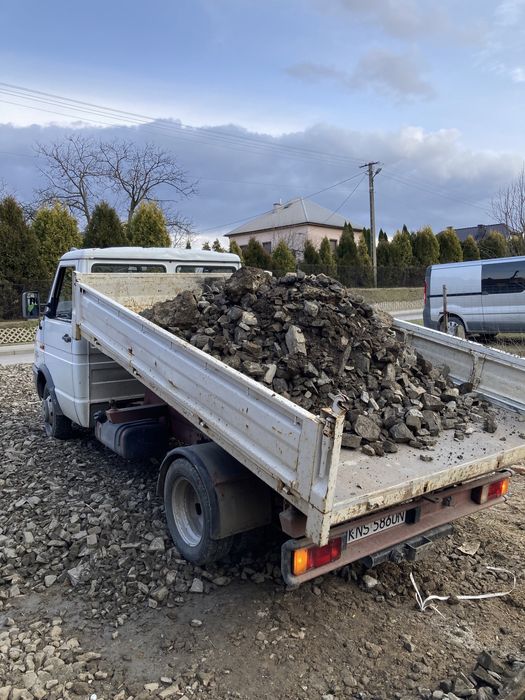 Transport wywrotką, kruszywo, ziemia, beton, wywóz gruzu