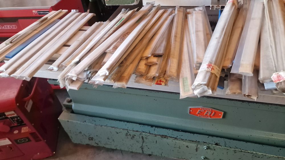 Laminas para plainas e desengrossadeira de 300 mm até 730mm temo