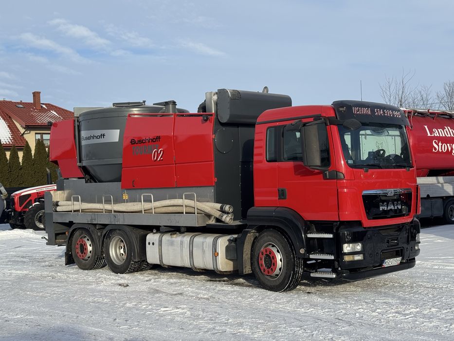 Usługa - MOBILNA MIESZALNIA PASZ - Usługi Buschhoff, Tropper