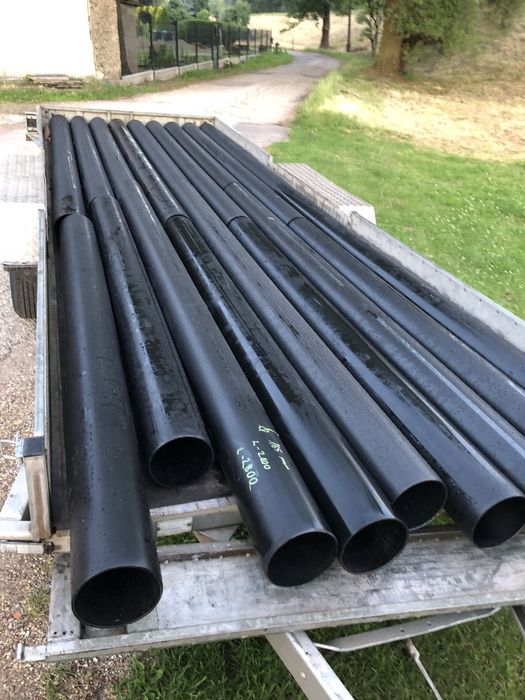 Rury pcv  165 mm osłonowe taras pecki