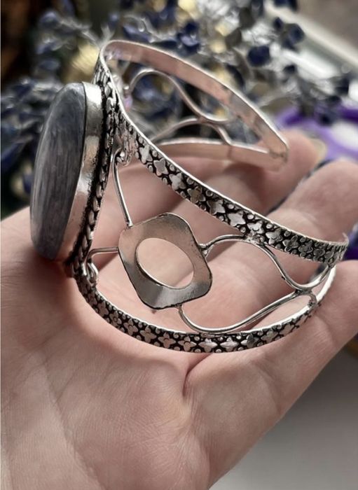 Браслет кианит безразмерный