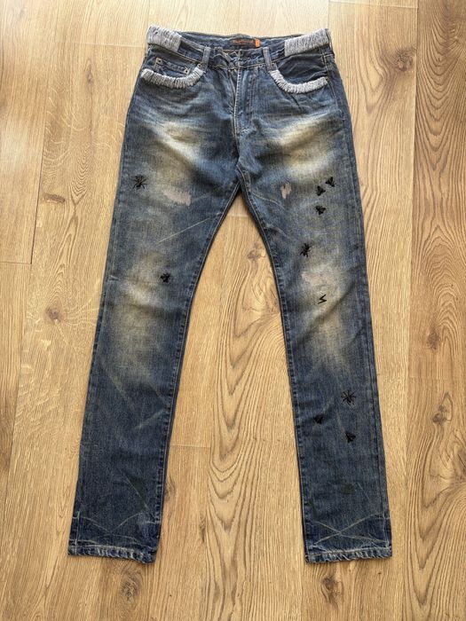 Undercover AW06 “Guru Guru” Bug/Insect Jeans