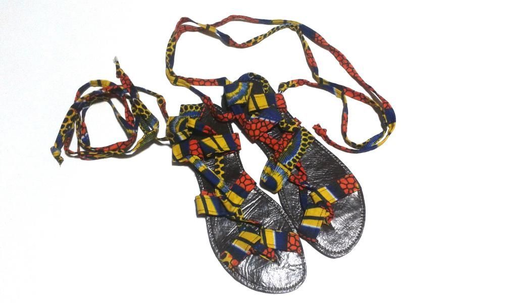 sandálias africanas nº 39