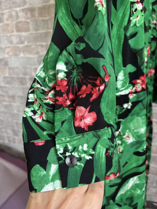 Sukienka w kwiaty 42 xl vs