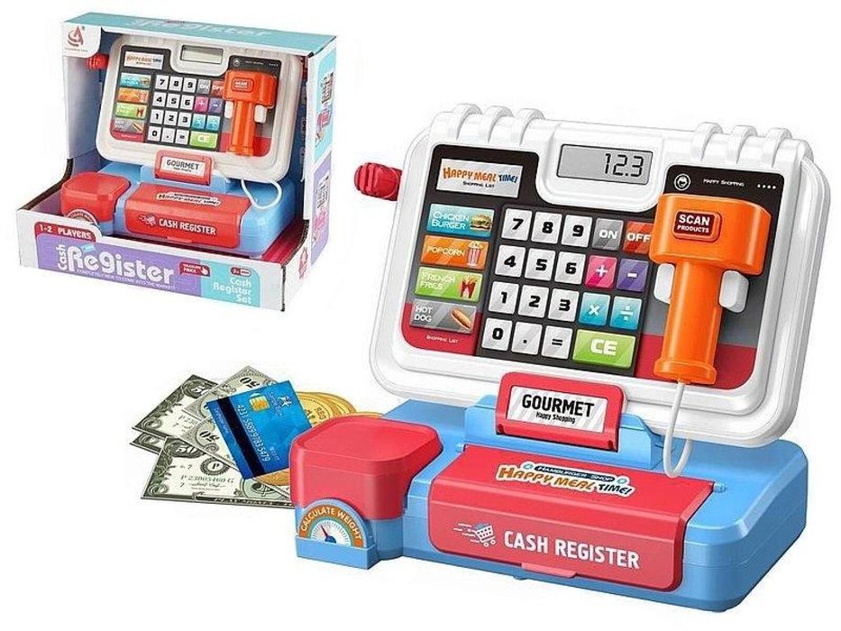 Kasa sklepowa na baterie karton,270x210 mm