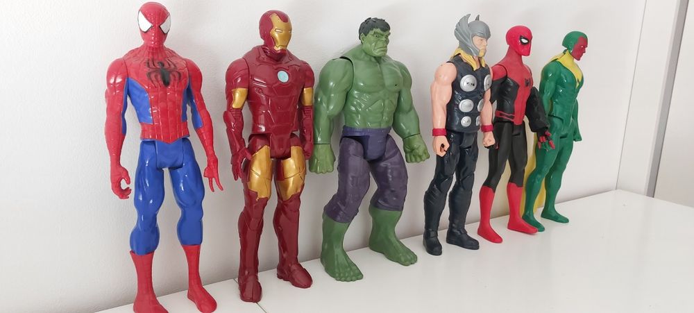 6 super heróis Marvel