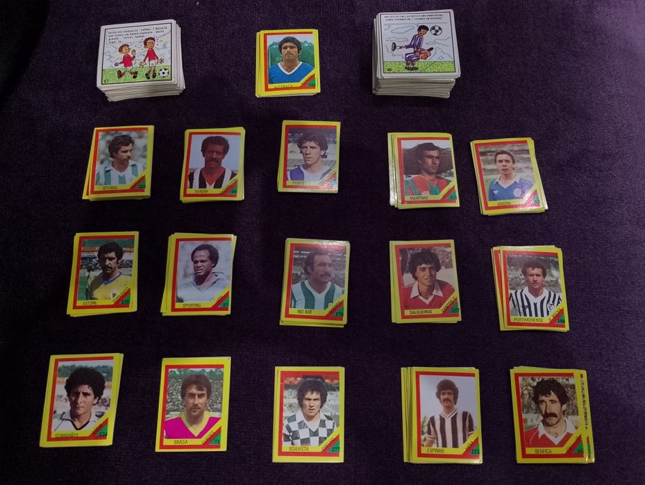 Cromos  coleção Riso e Futebol