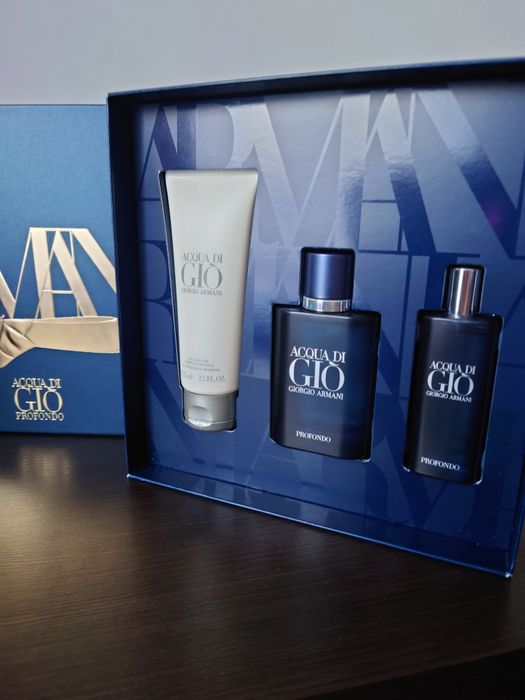 Zestaw Giorgio Armani Acqua di Gio Profondo