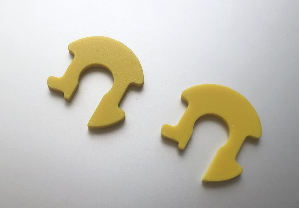 3D друк токенів rockshox, fox, marzocchi.