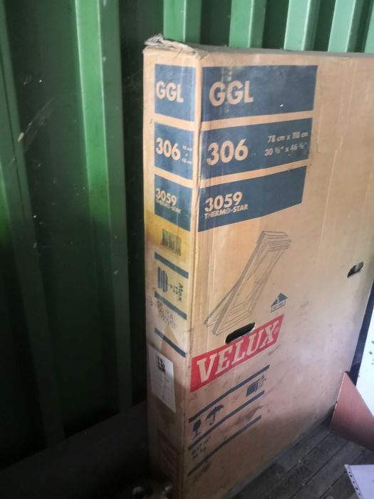 okno dachowe VELUX 78x118 drewniane