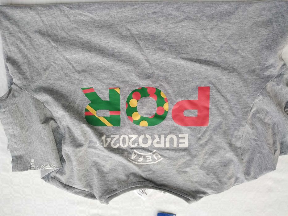 T-Shirt Cinzenta UEFA Euro 2024