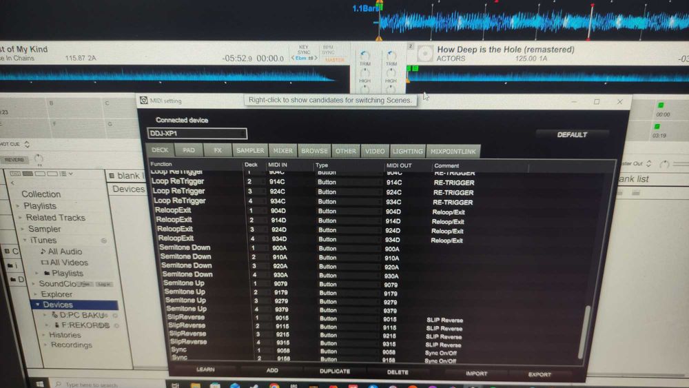 Pioneer DDJ-XP1 Controlador Midi Desbloqueia DVS Rekordbox 6