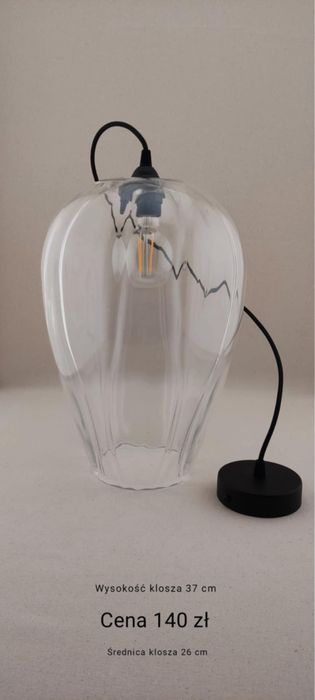 Duża lampa sufitowa