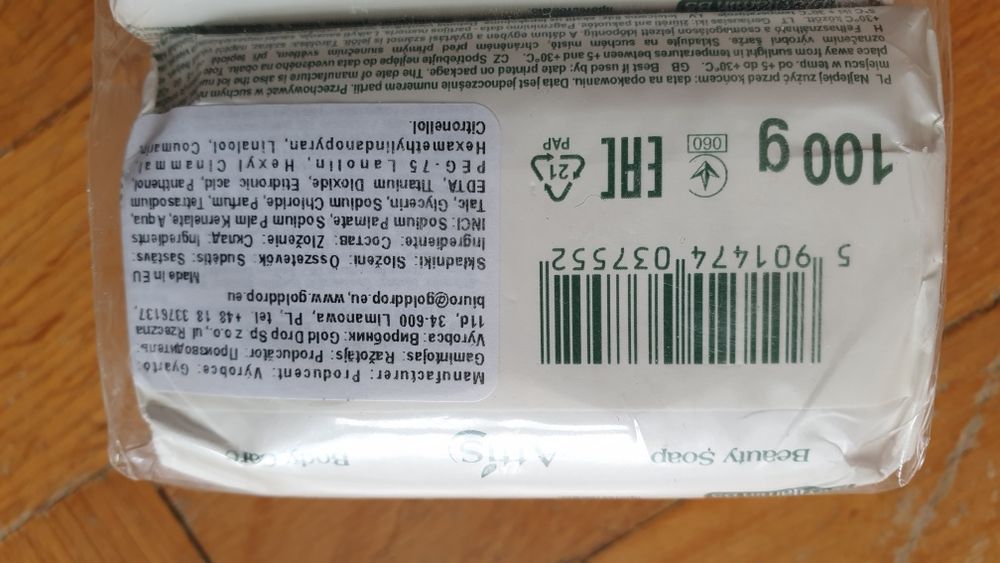 Mydło Attis Creamy Toilet Soap Milk & Honey