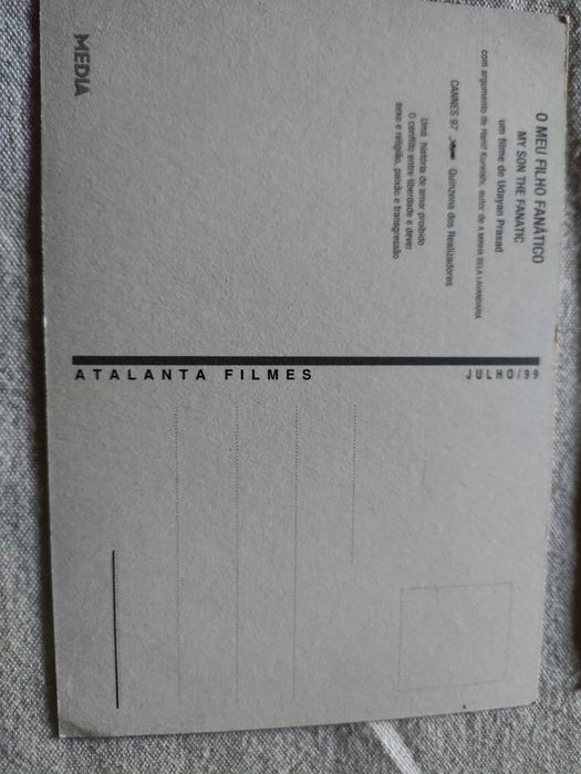 Cartas postais de filmes