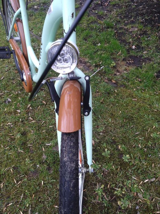 Rower damski miejski retro