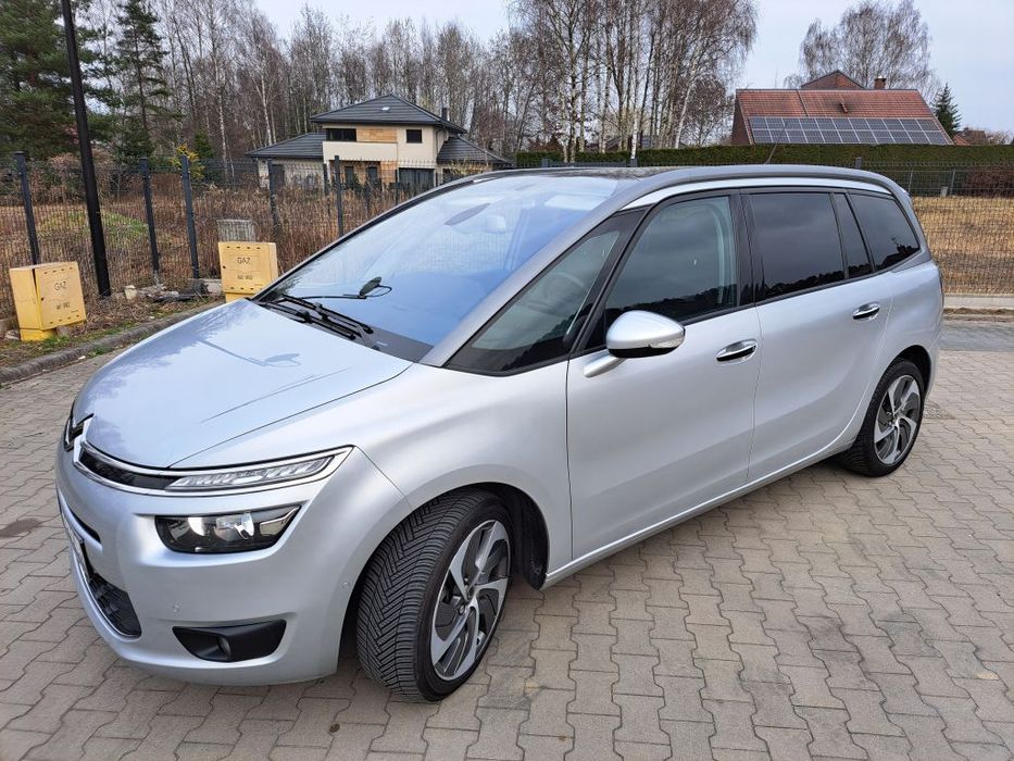 Citroën C4 Grand Picasso Panorama, TV-DVD, Masaże BiXenon, Automat, 2.0 HDI, 7miejsc  OKAZJA