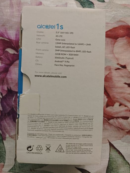 Alcatel 1s | 32GB | Metallic Blue | Tania i solidna propozycja!