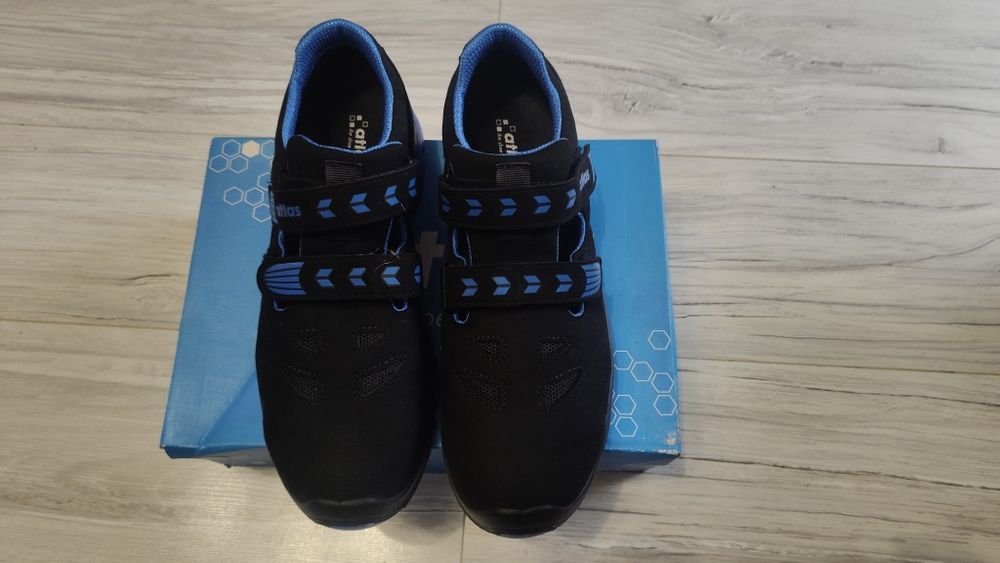 Sandały ATLAS  rozmiar 44 SL 46 BLUE ESD – Lekkie i bezpieczne sandały