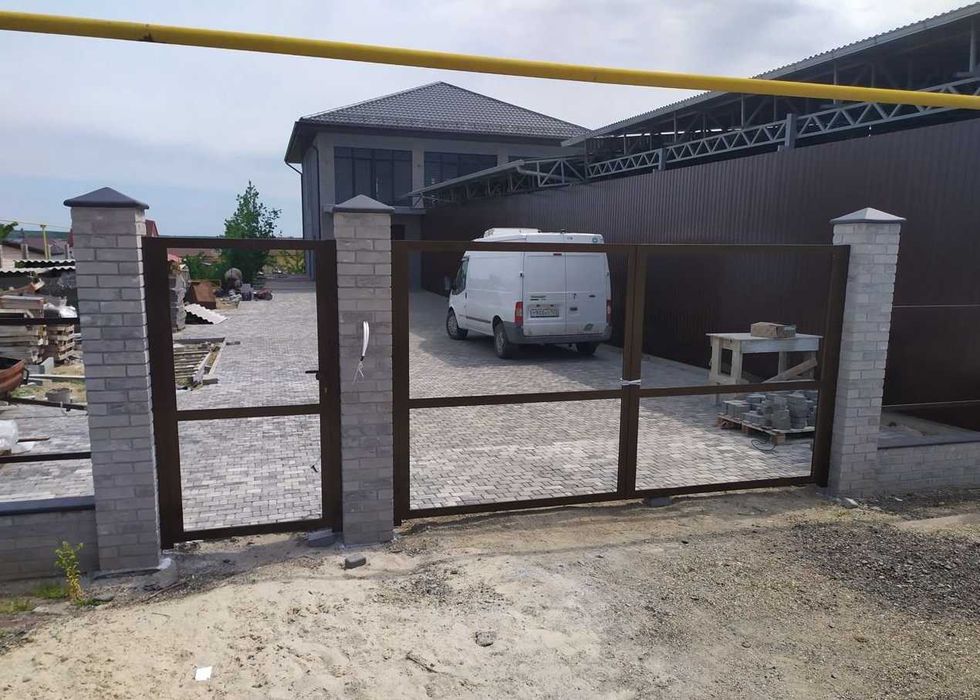 3x1.8 Комплект розпашних воріт TETRIX (КСС) Звари сам розпашные ворота