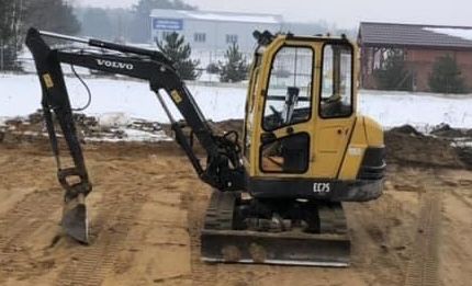 Minikoparka, Wywrotka, oczyszczalnie, przyłącze wod-kan, przeciski