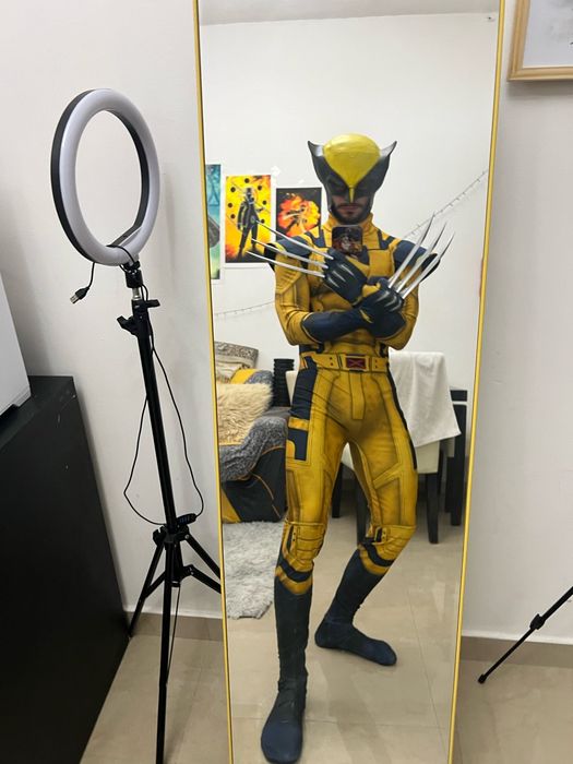 Fato Wolverine Adulto e Criança
