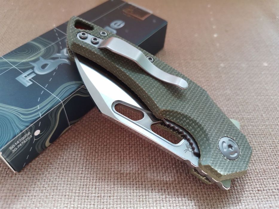 Канцелярський Fox Edge Atrax Micarta Olive: 1 900 грн