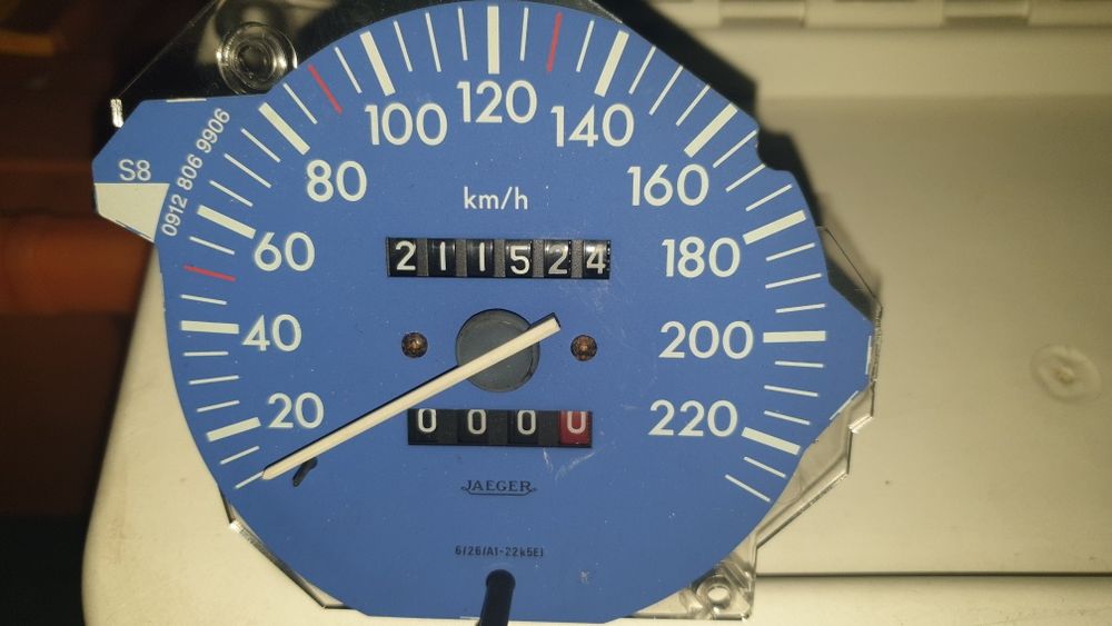 Barras de tejadilho Manometros jaeger azul,  volante