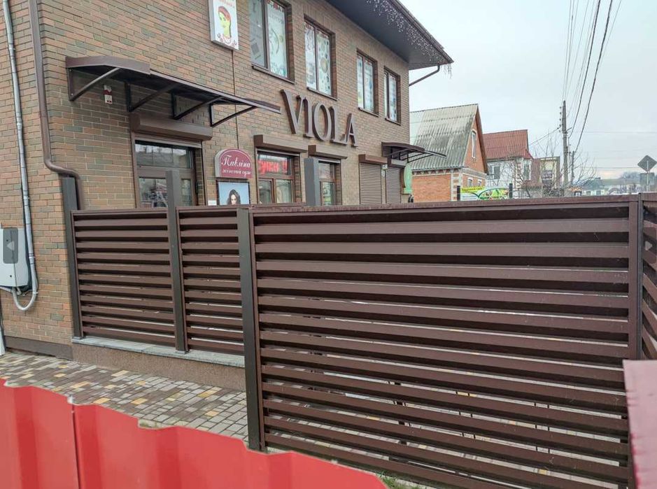 Паркан Жалюзі Металевий Забор Ранчо