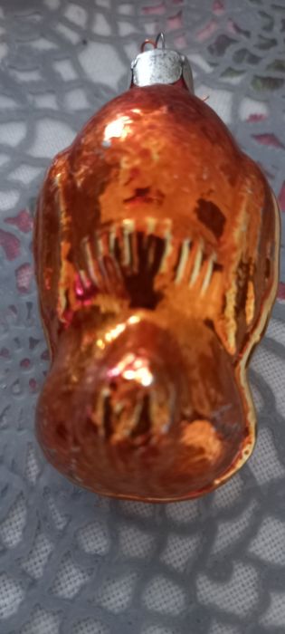 Bombki choinkowe PRL dwie sztuki