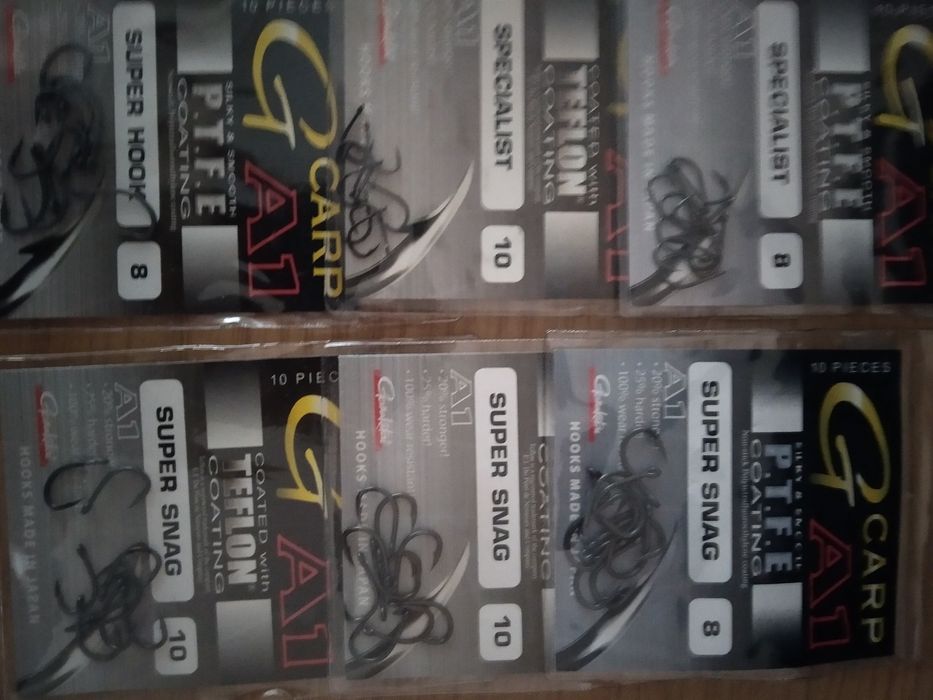 Жилка, гачки, годівниці. Риболовні товари