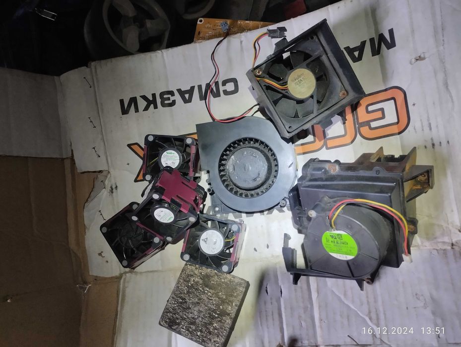 нагнетатель воздуха ракушка