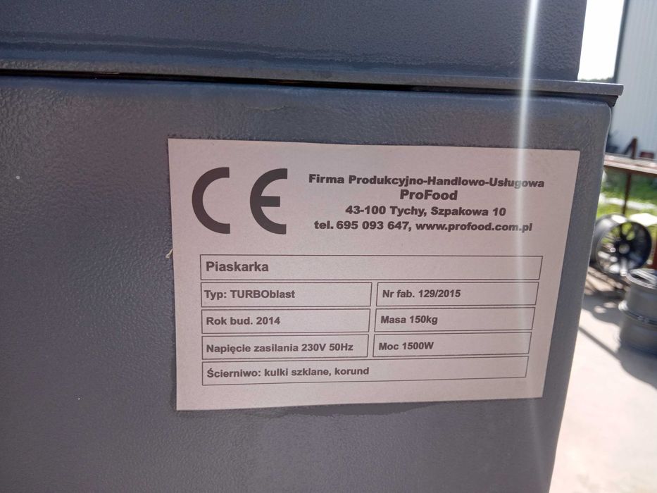 PIaskarka ProFood TurboBlast 2014r 1500W Jak Nowa Okazja