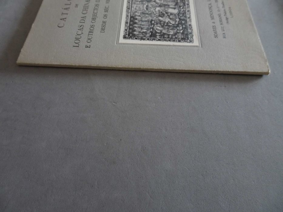 Catálogo de louças da China e da Pérsia - Arte Antiga Séc. VII XVIII