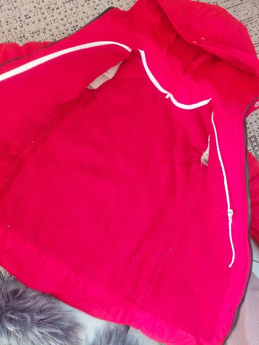 Куртка пуховик на дівчинку