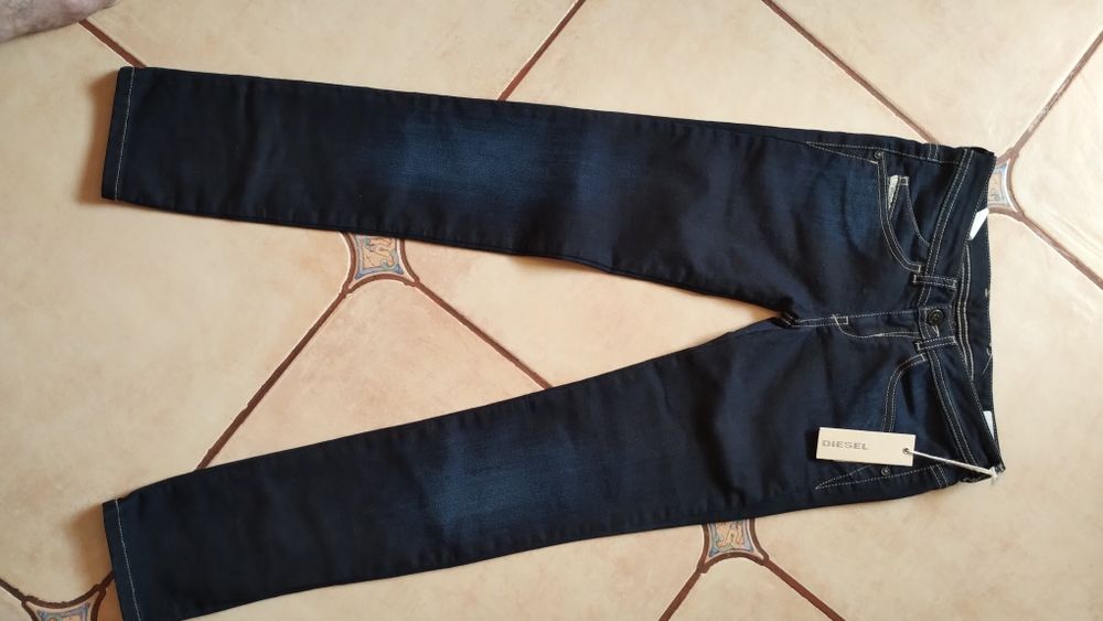 Jeansy Diesel Clushy Stretch Super Slim Tapered