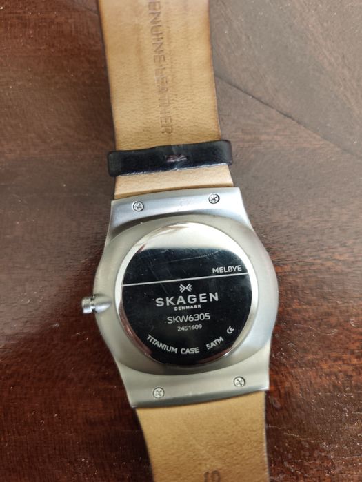 Relógio Skagen Melbye SKW6305 Titanium