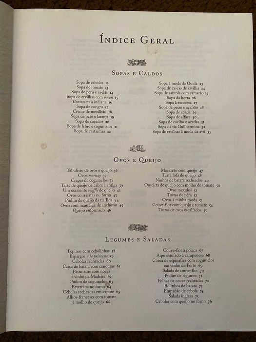 Receitas à Moda Antiga