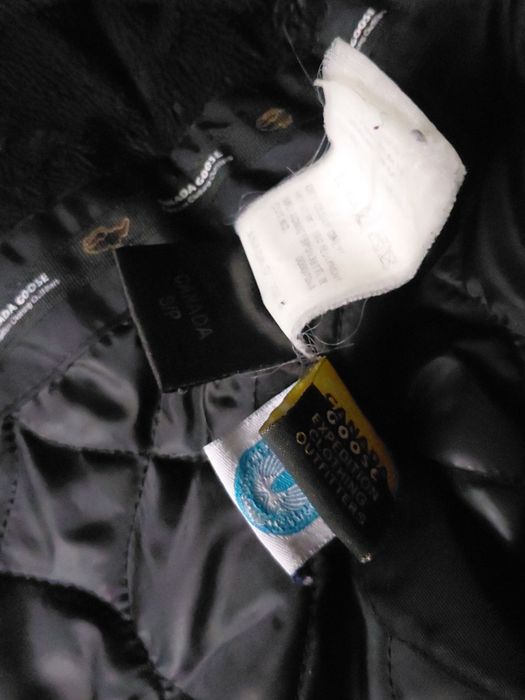Canada Goose Resolute Parka czarna kurtka zimowa L