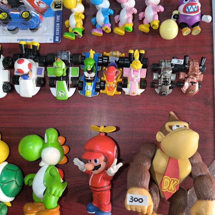 Фигурки из игры Марио Карт машинки Mario Kart Nintendo Лего lego