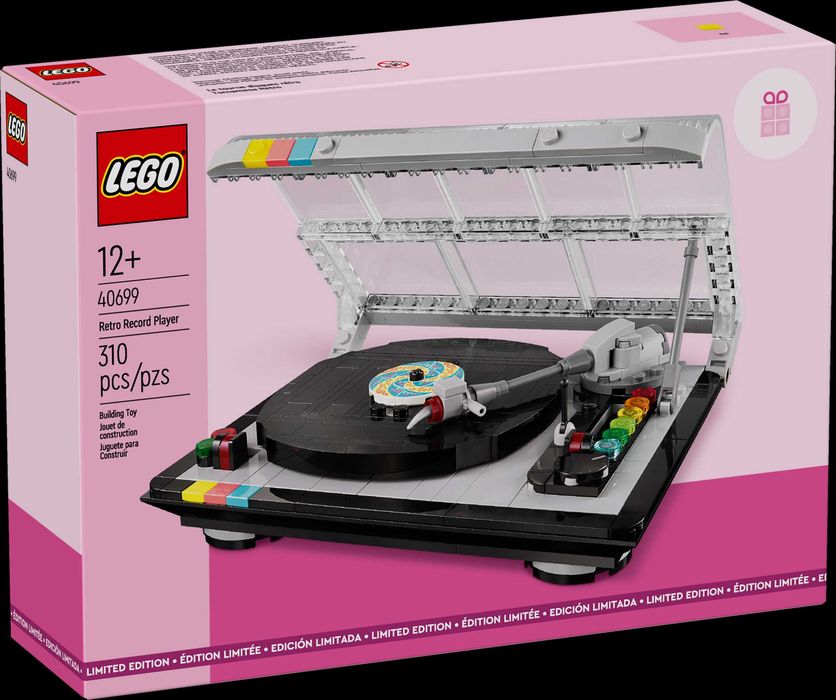 Lego 40699 Gira-Discos Retro - Selado.