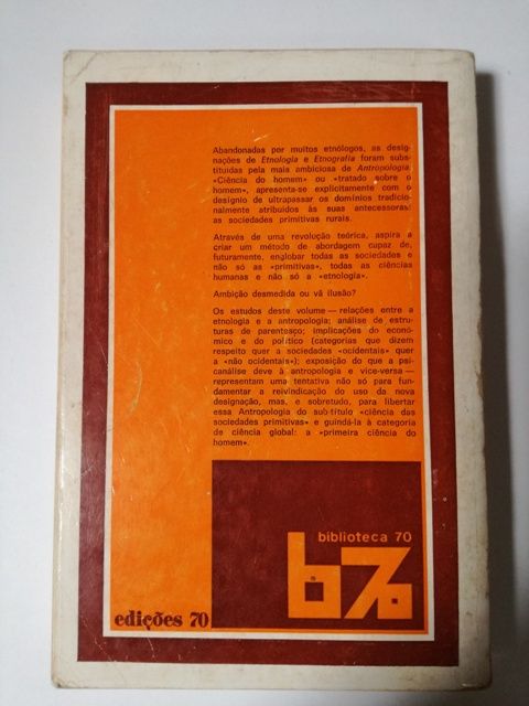 Antropologia. Ciência das Sociedades Primitivas?