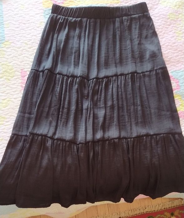 Stradivarius Black Skirt