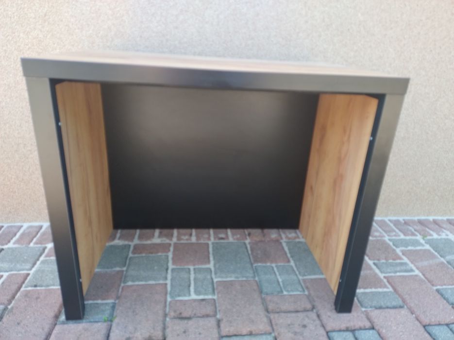 Biurko loft metal stelaż