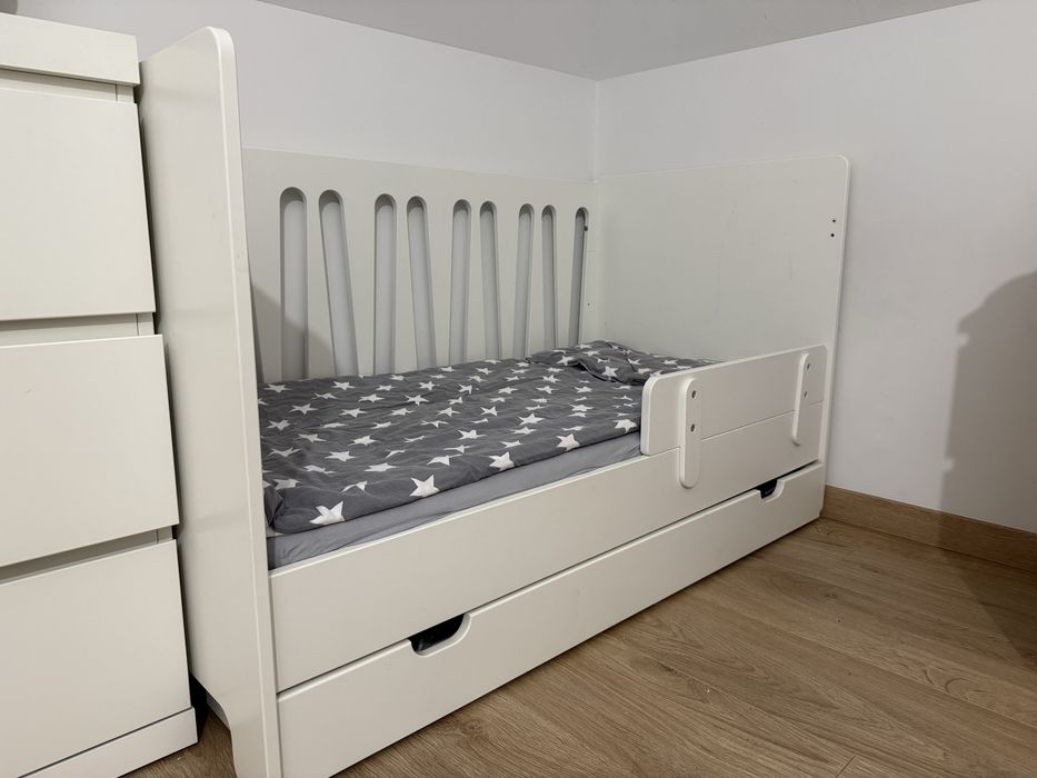 Łóżeczko Pinio moon 140x70