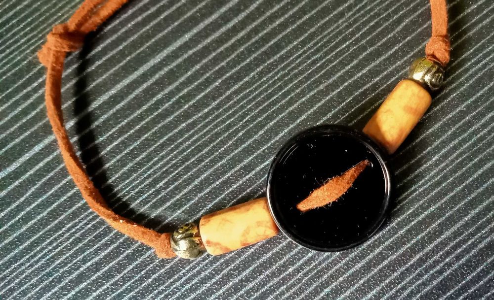 Pulseira com botão