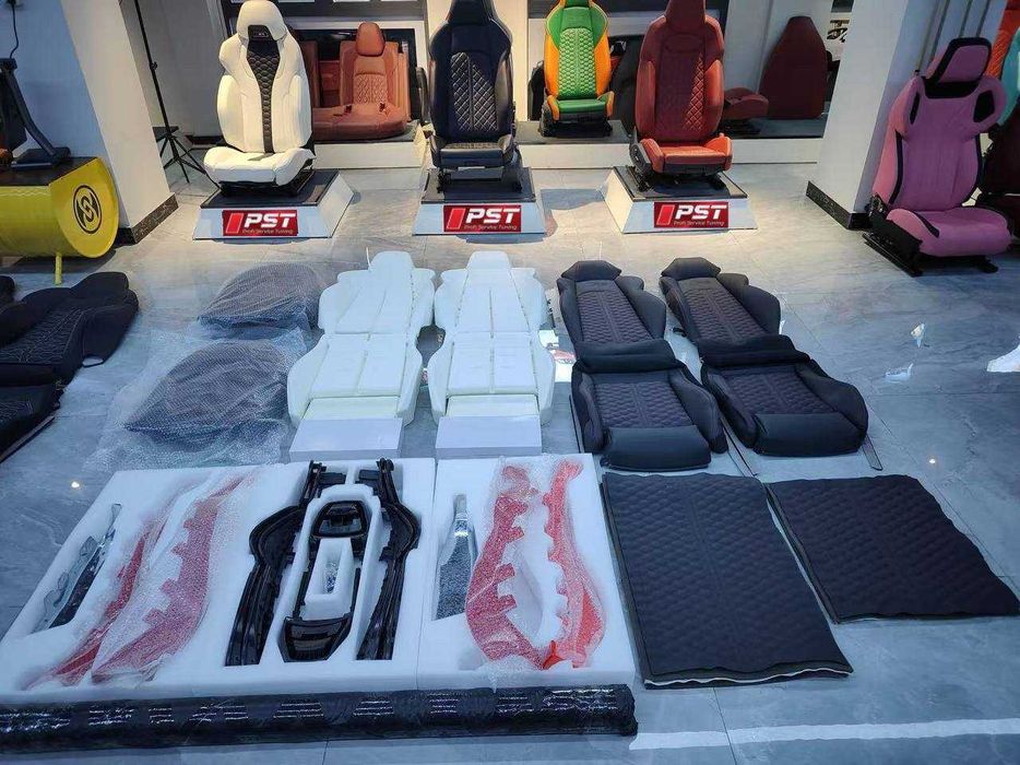 Audi RS6 C7 Салон Сидіння Спортивні Ковші Зміна Анатомії Сидінь